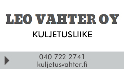 Kuljetusliike Vahter Leo Oy logo